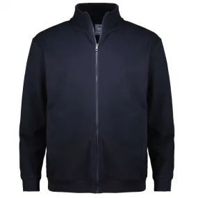 Ahorn Sweatjacke aus Baumwolle, dunkelblau 