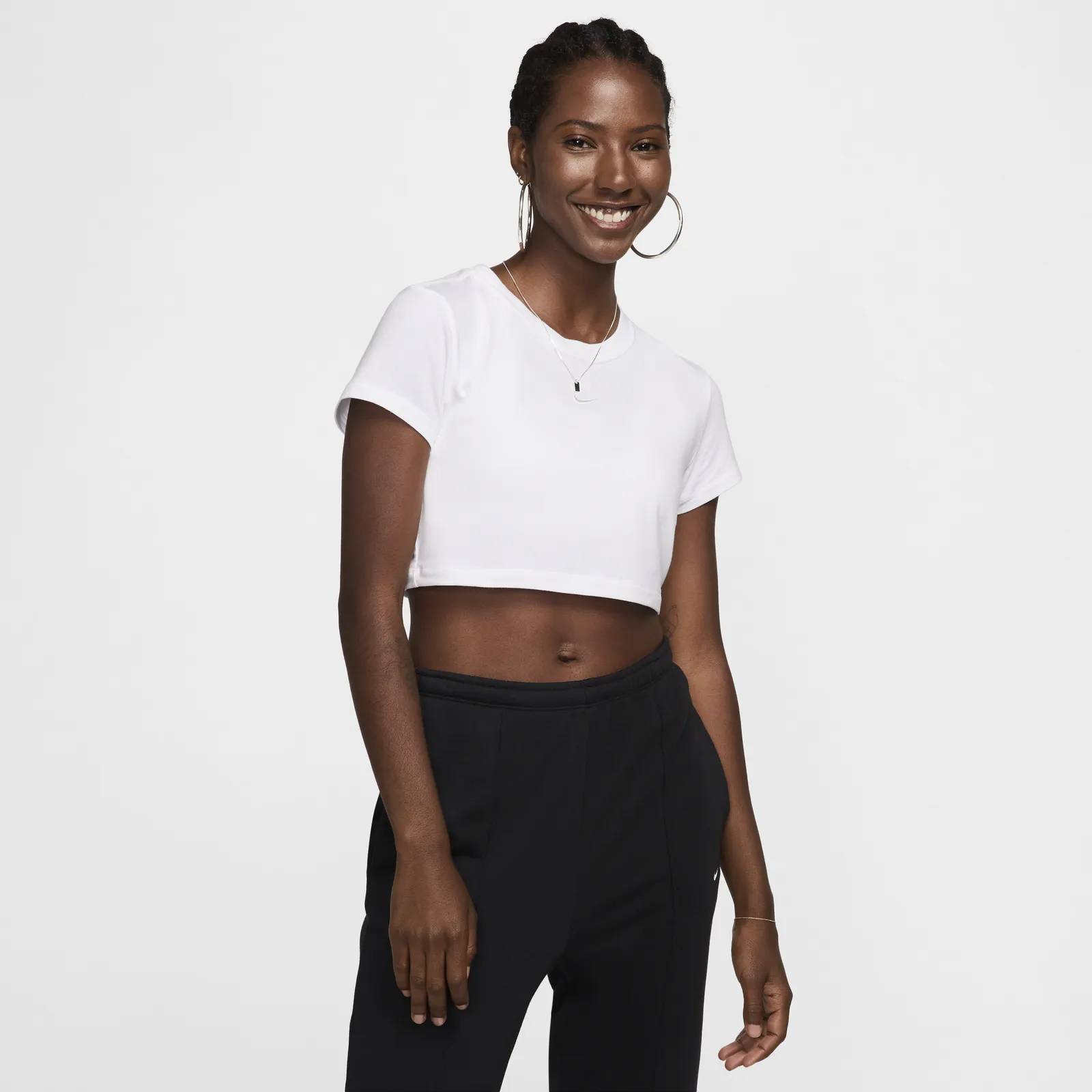 Crop Top Nike Sportswear Chill Knit FZ1455-100