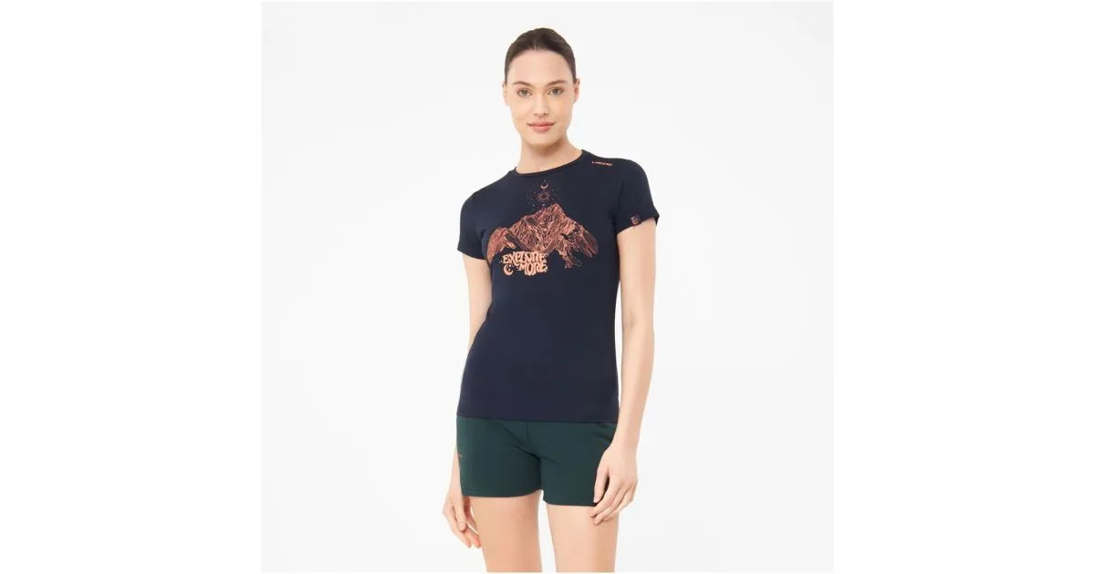 Damen Bambus T-Shirt Viking HOPI dunkelblau
