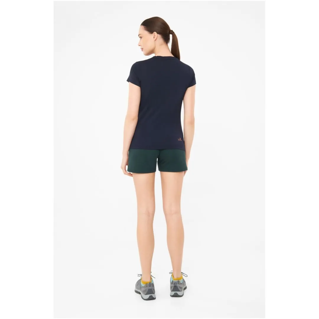 Damen Bambus T-Shirt Viking HOPI dunkelblau