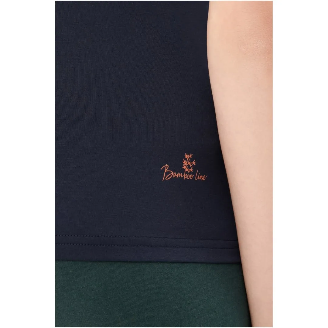 Damen Bambus T-Shirt Viking HOPI dunkelblau