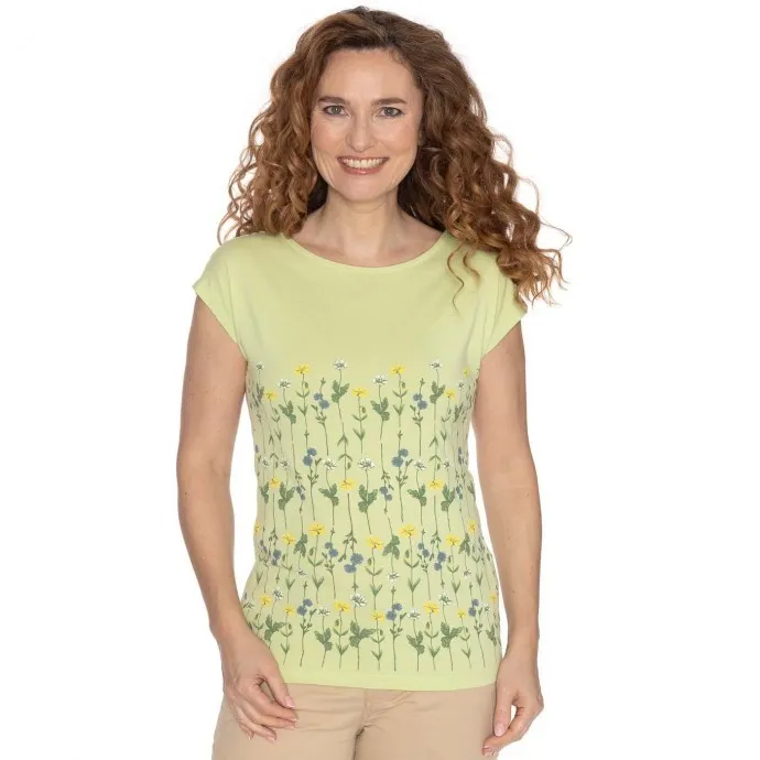 Damen T-Shirt BUSHMAN BARBARA gelb