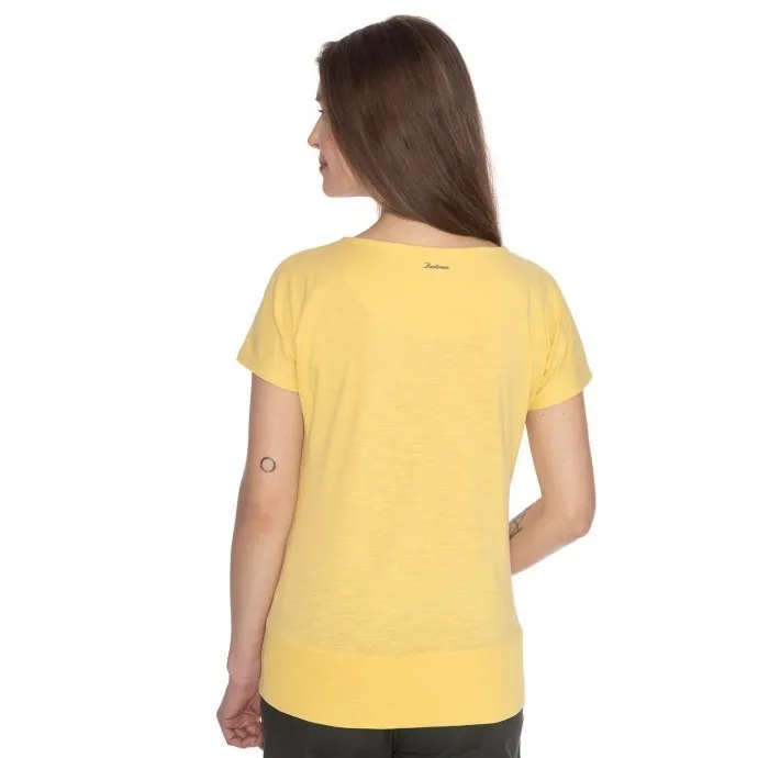 Damen T-Shirt BUSHMAN MARLA gelb