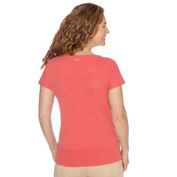 Damen T-Shirt BUSHMAN MARLA rot
