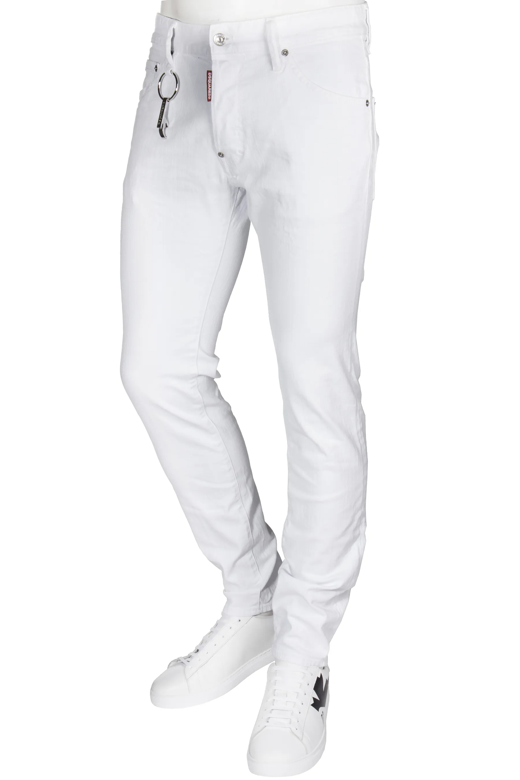 DSQUARED2 White Bull Washed Cool Guy Jeans  