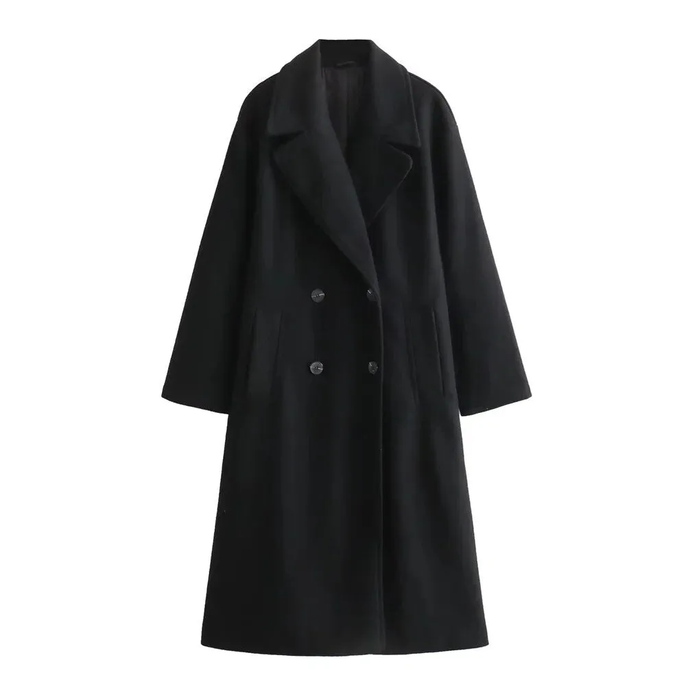 Heidi-Mode | lange schicke für Frauen | Elegantes Design - warmer Wintermantel