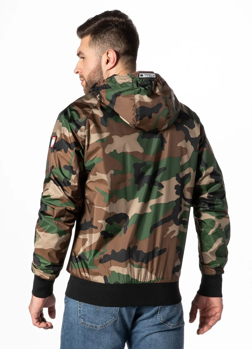 Herren übergangsjacke mit Kapuze Athletic Logo