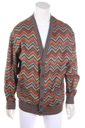 MISSONI SPORT - Vintage-Cardigan mit Zickzack-Muster - 52