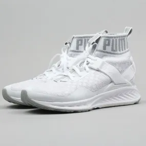 Puma Ignite evoKnit white - quarry - vaporous gray 189697 03