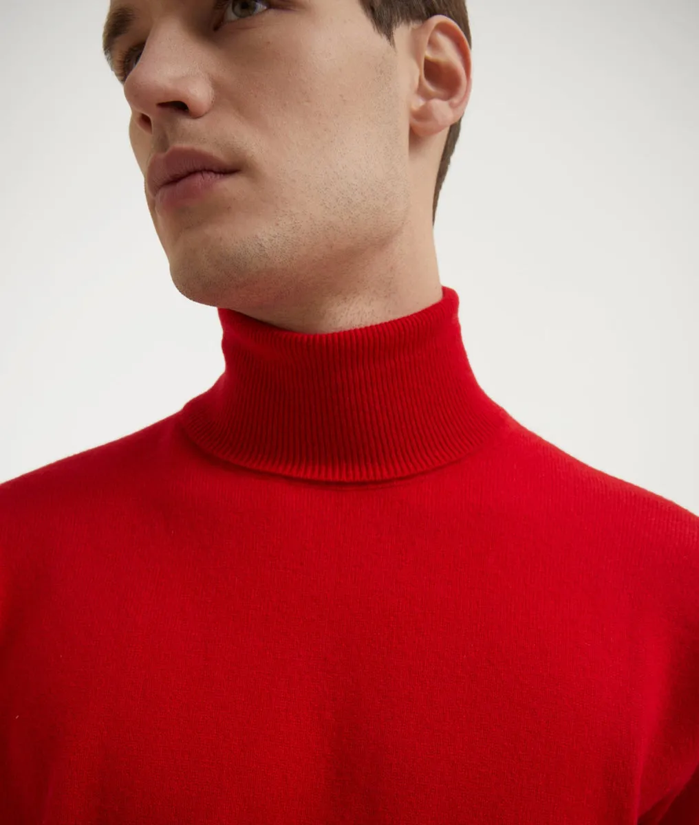 Roll Neck in Cashmere