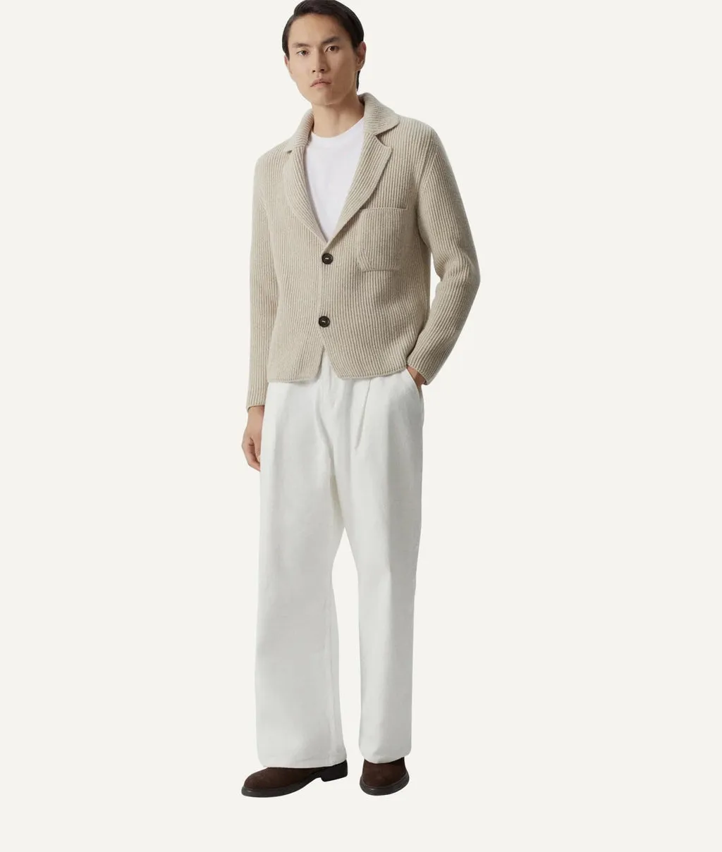 The Woolen Ribbed Jacket