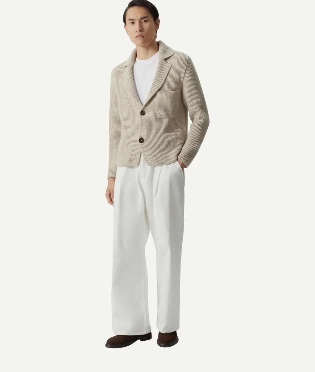The Woolen Ribbed Jacket