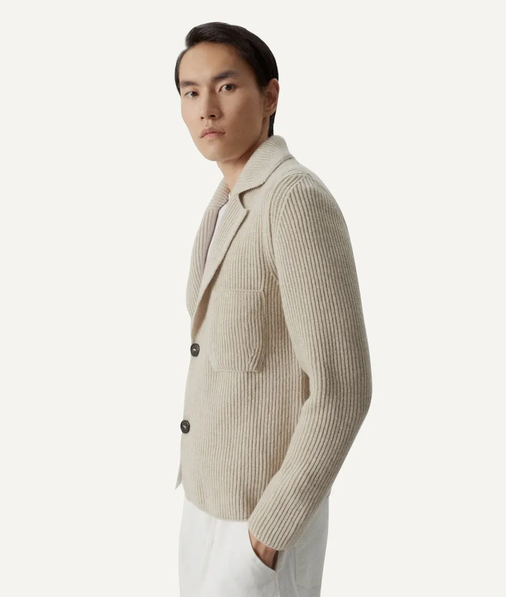 The Woolen Ribbed Jacket