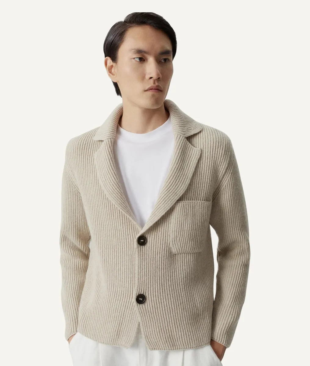 The Woolen Ribbed Jacket
