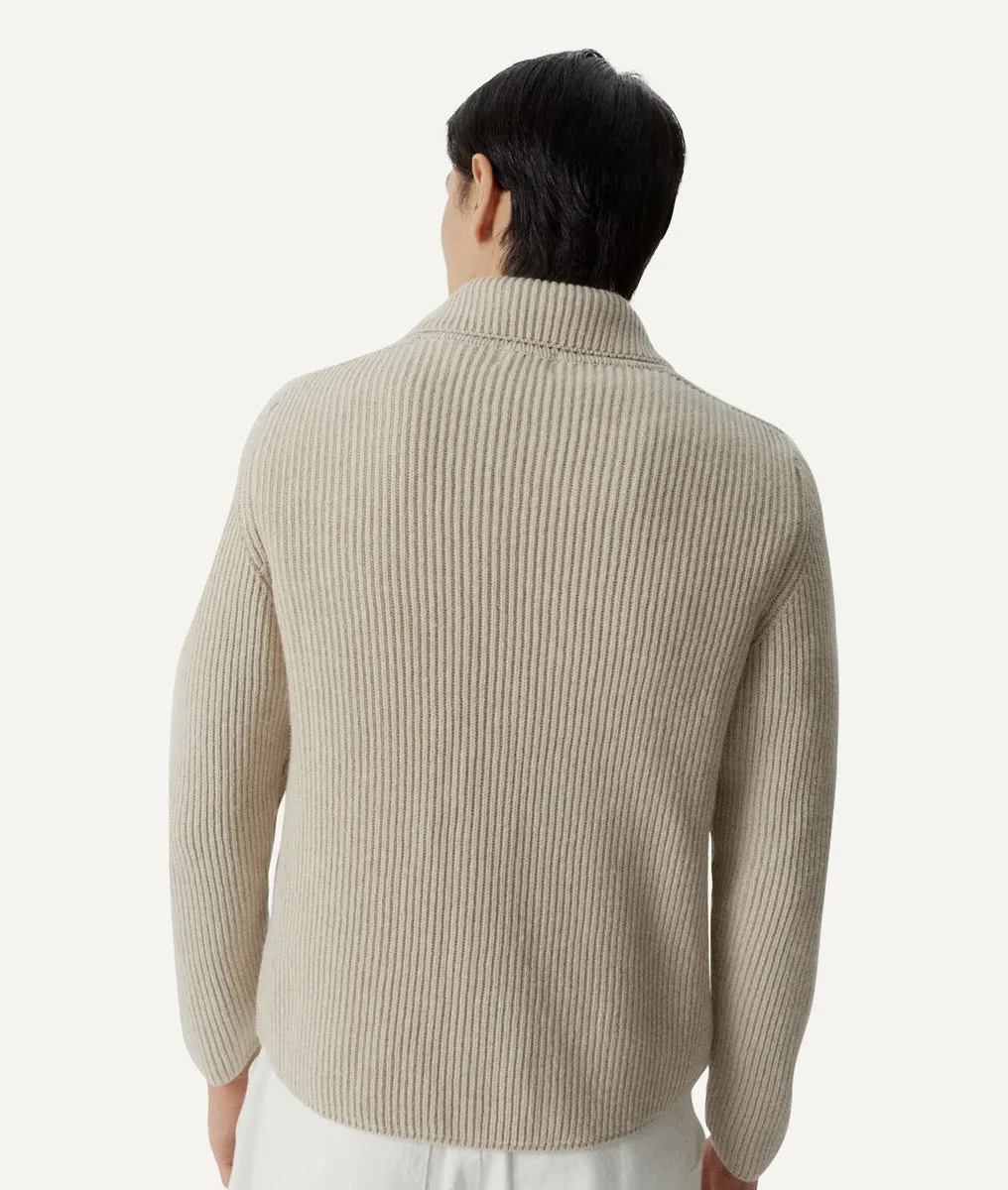 The Woolen Ribbed Jacket