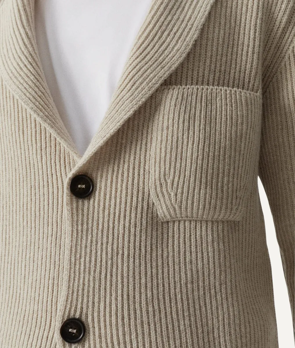 The Woolen Ribbed Jacket